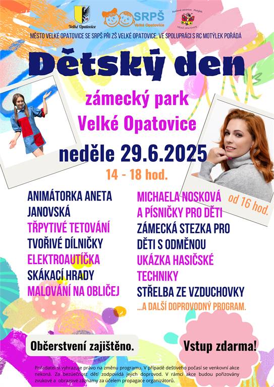 Dětský den - POZOR!! Nový termín