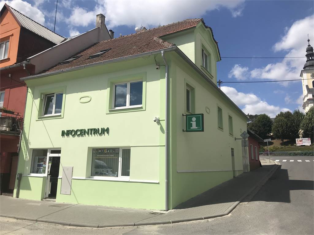 Oprava fasády Infocentra