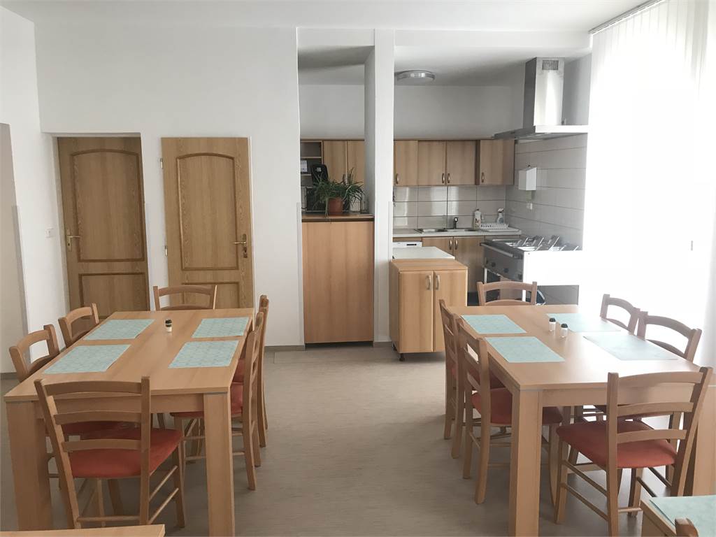 Výdejna obědů pro zaměstnance města